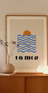 La Mer Abstract Ocean Poster No. 03 (NEW) - Posterbox