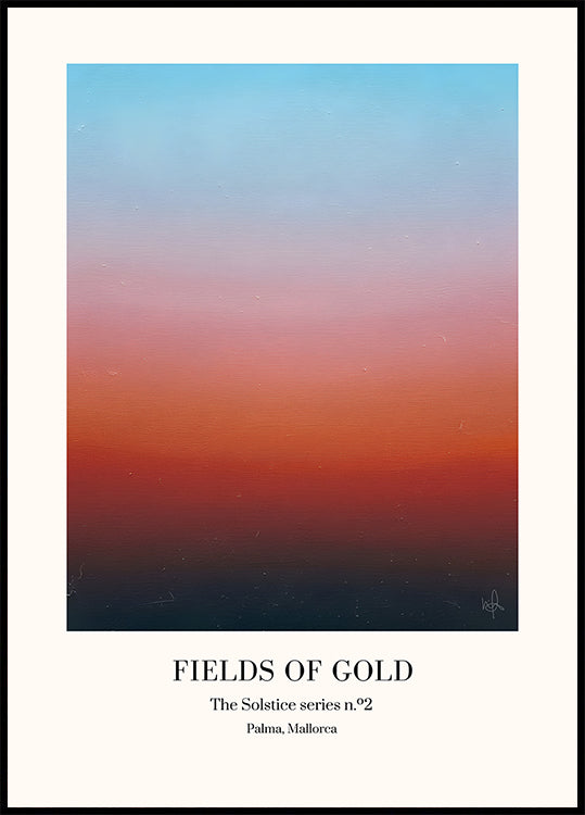 Fields of Gold -  The Solstice Series Nr. 2 (NEW) - Posterbox