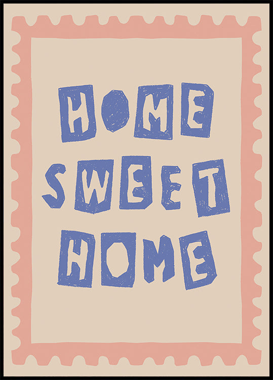 Home Sweet Home Typography (NEW) - Posterbox