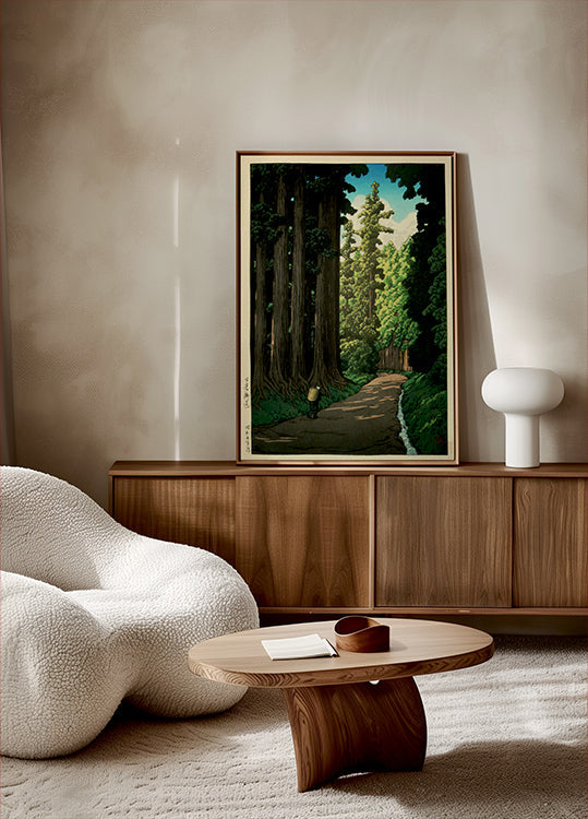 Forest Path Journey Poster - Posterbox