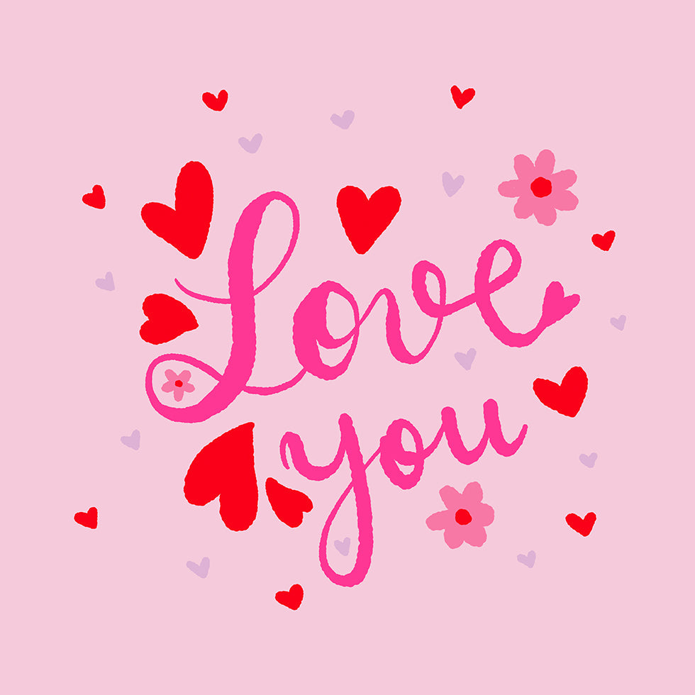 Hearts and Love Plakat