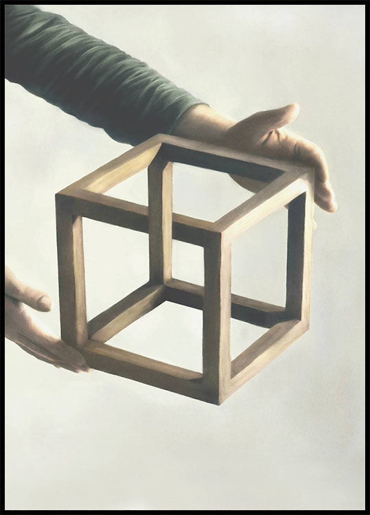 Impossible Cube Plakat - Posterbox.no