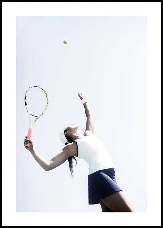 Ready to Hit Tennis Plakat - Posterbox.dk