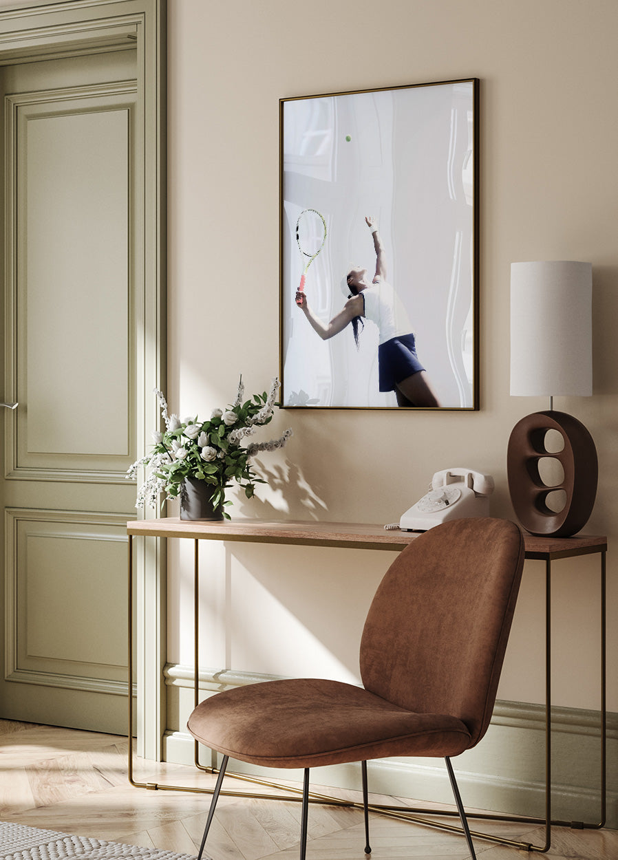 Ready to Hit Tennis Plakat - Posterbox.dk