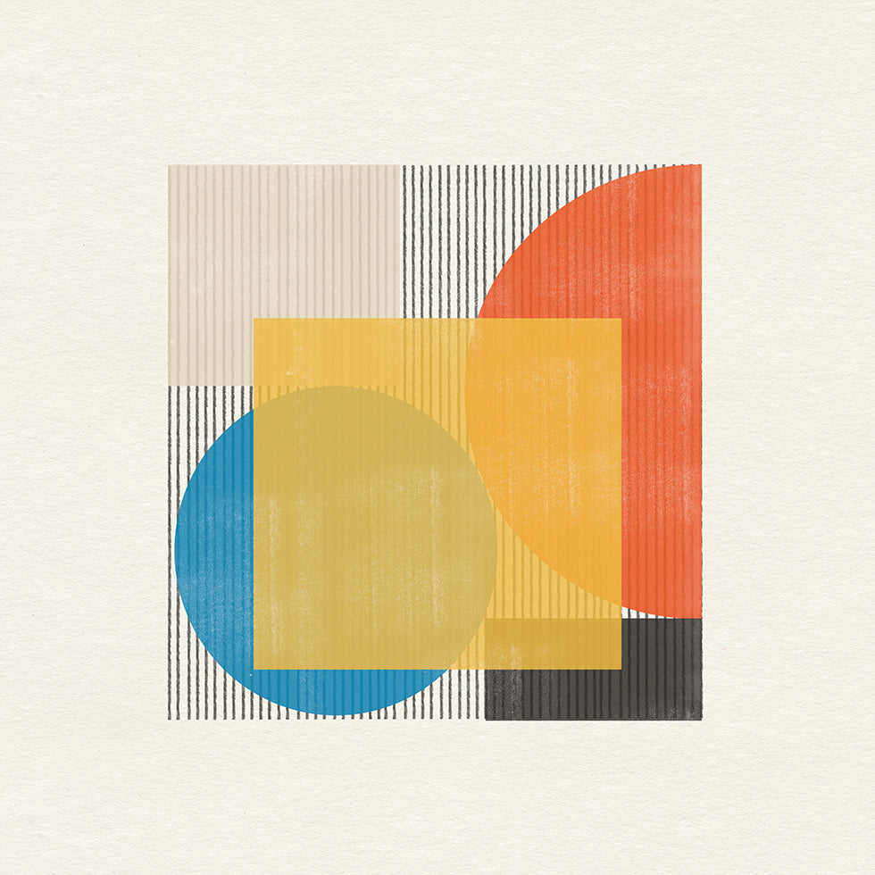 Geometric Harmony Plakat