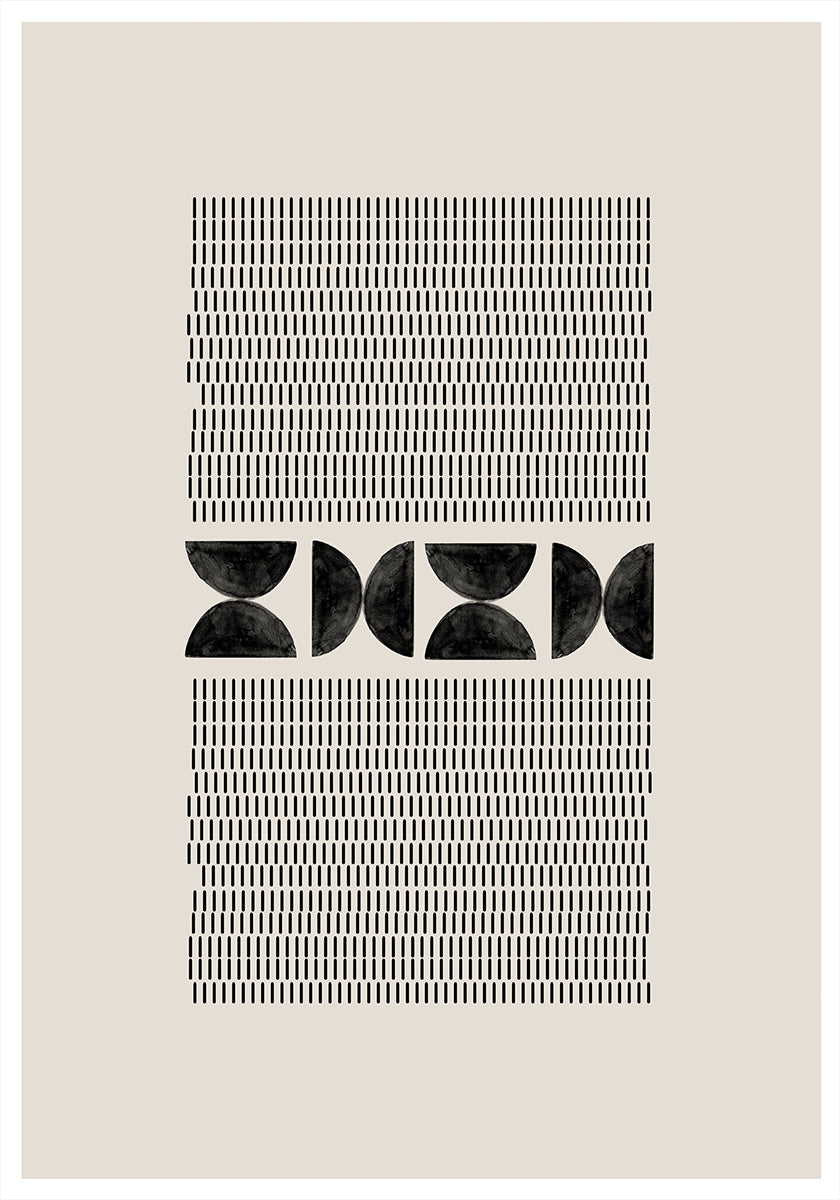 Geometric Harmony Plakat