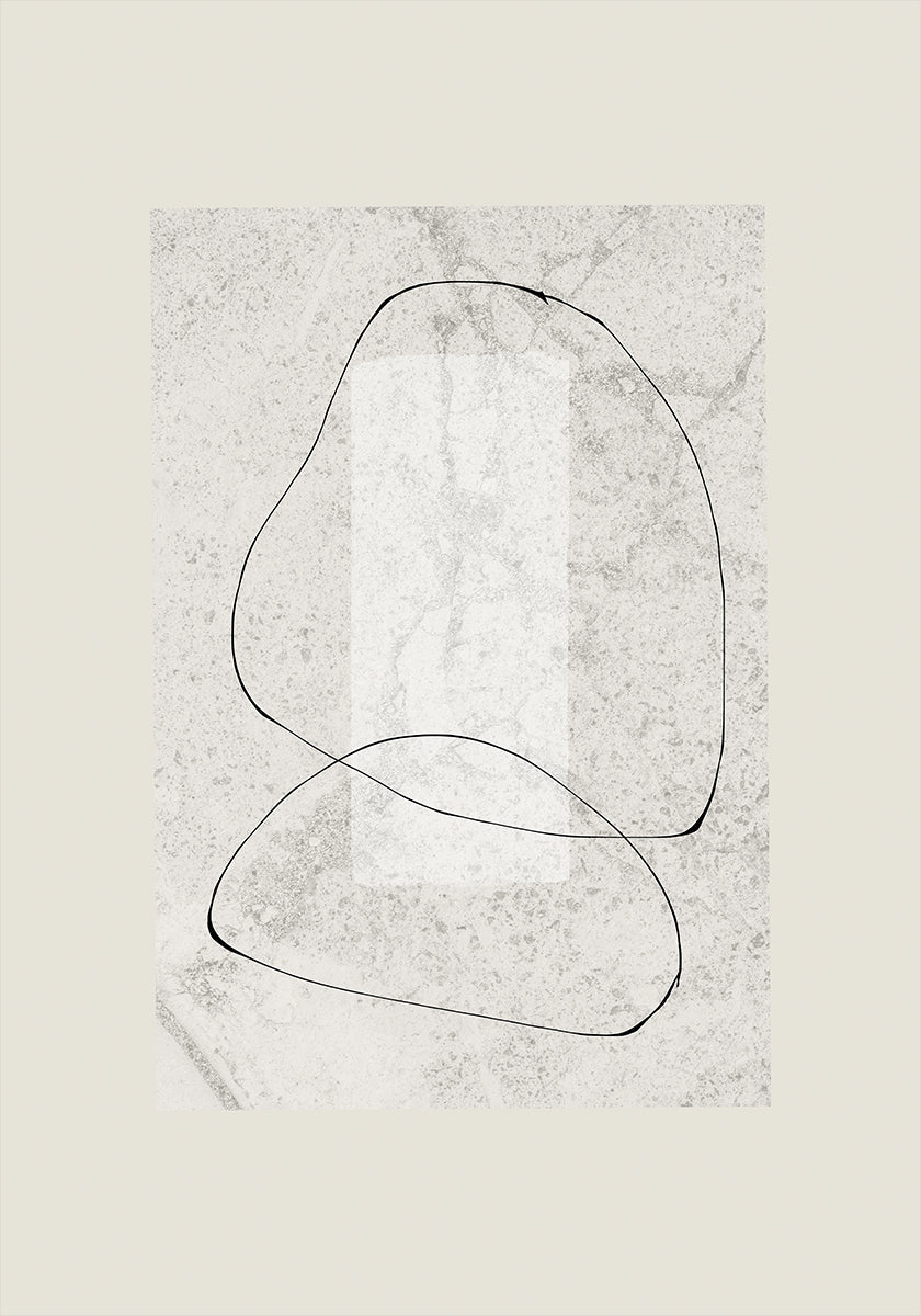 Minimalist Curves Plakat