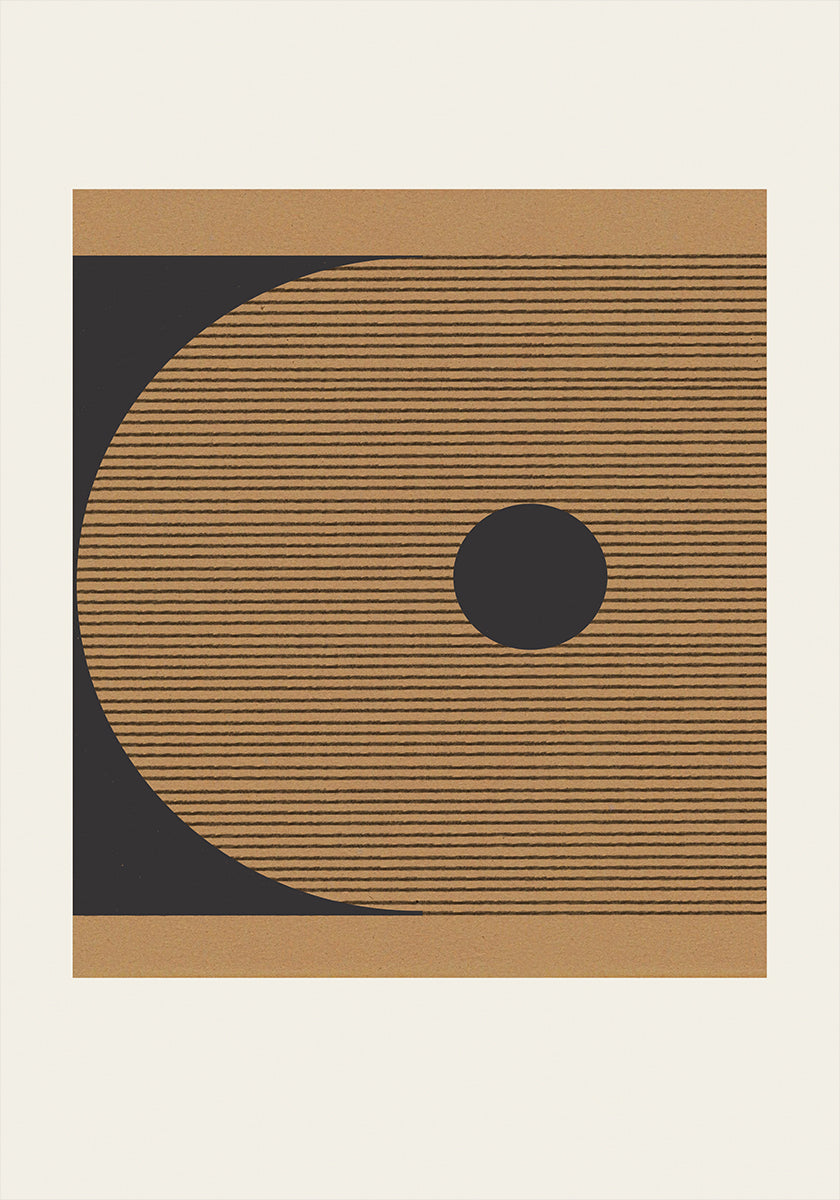 Geometric Eclipse Plakat