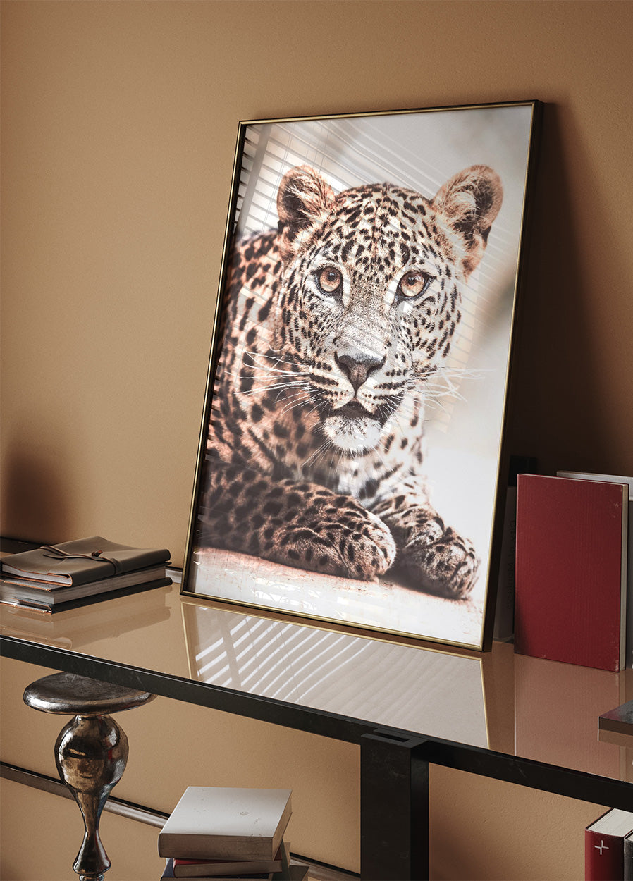 Wild Leopard Plakat - Posterbox.dk