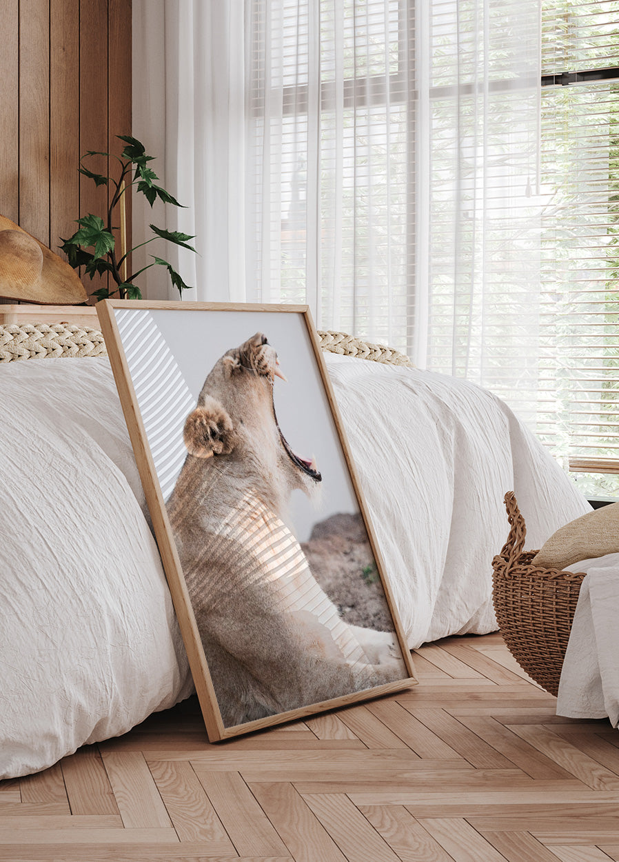 Lioness Roar Plakat - Posterbox.dk