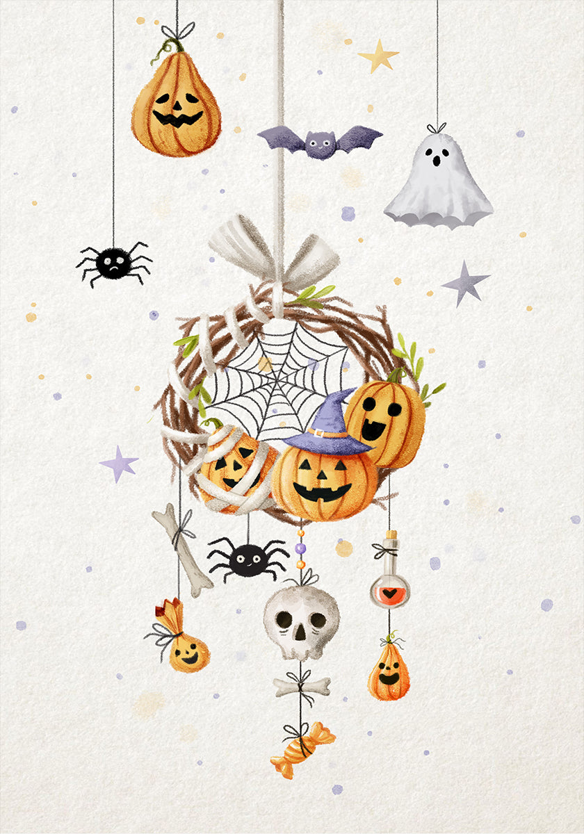Halloween Dreamcatcher (1) Plakat