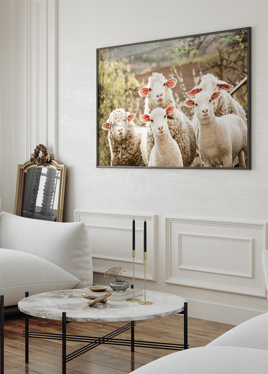 Flock of Sheep Plakat - Posterbox.dk