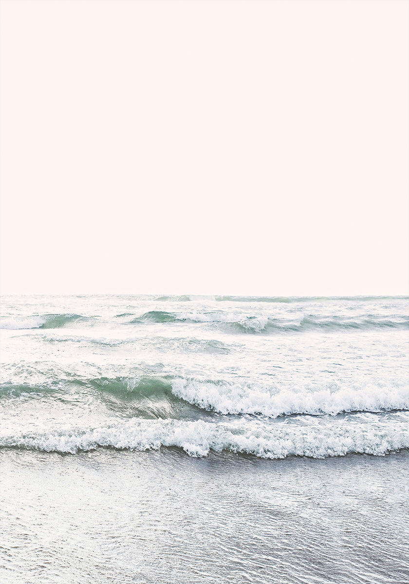 Blush Ocean Plakat