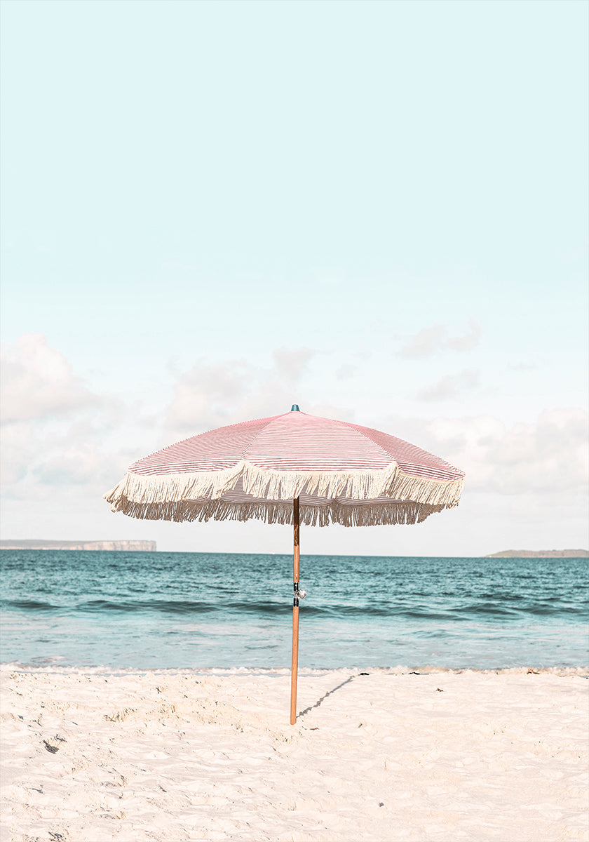 Pink Umbrella Plakat