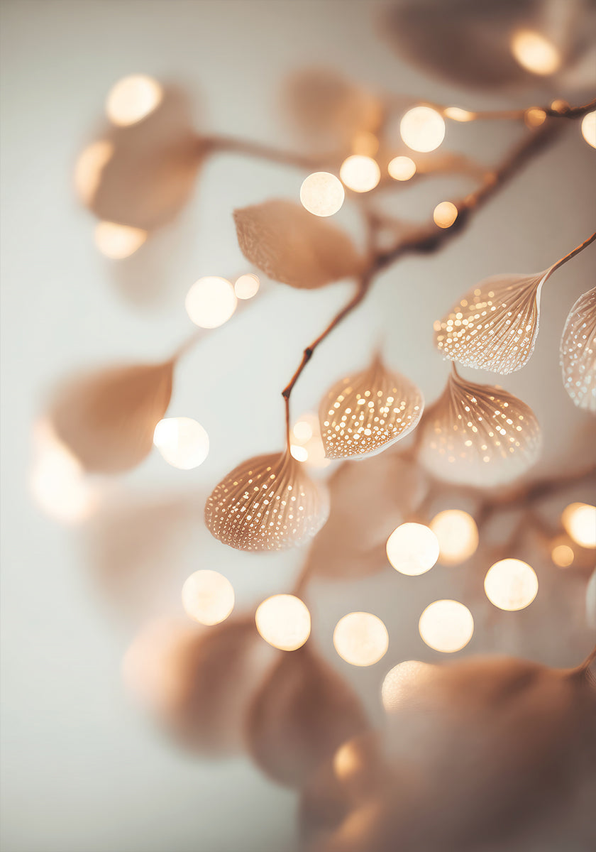 Glowing Petals Plakat