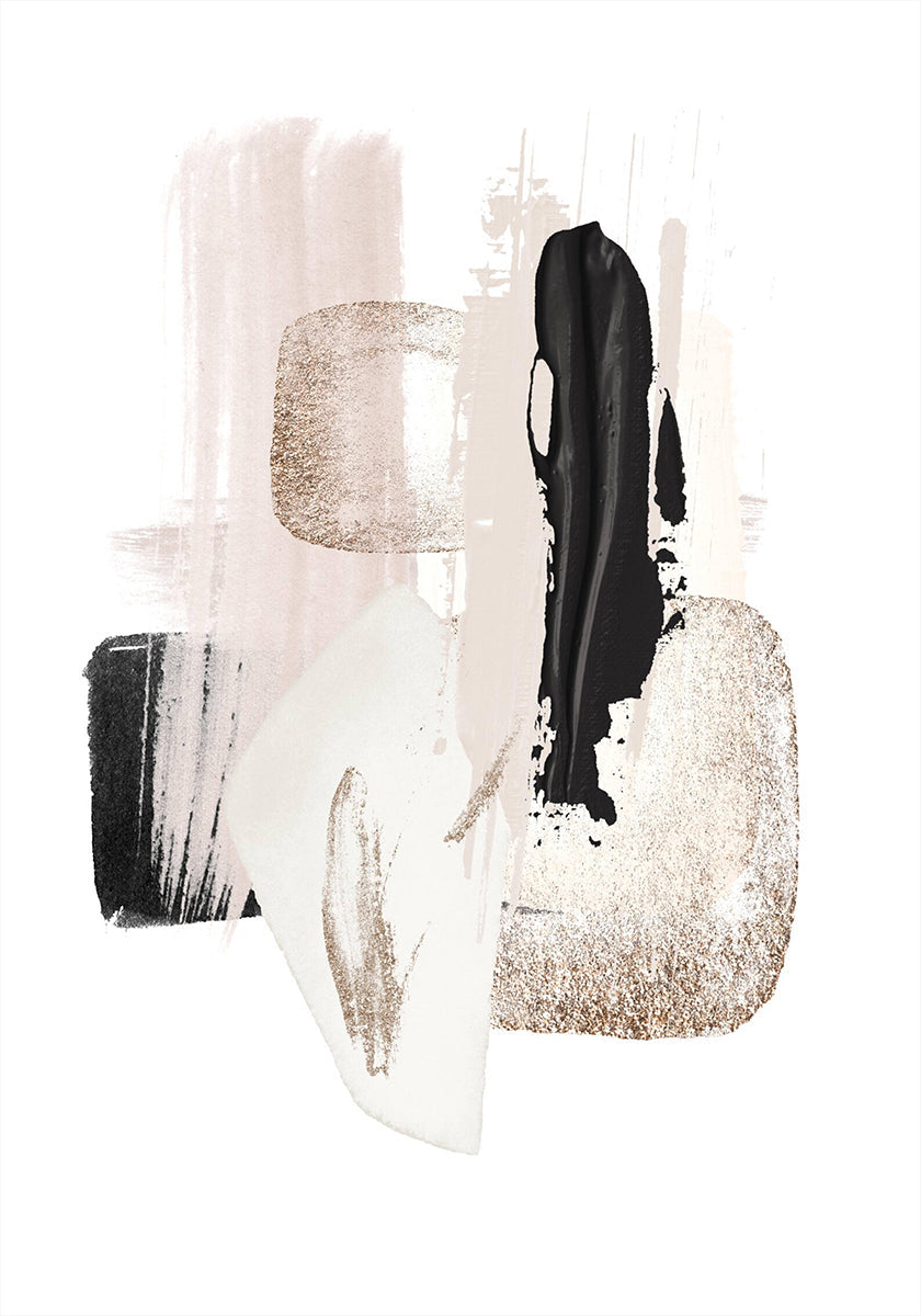 Brush Strokes-1 Plakat