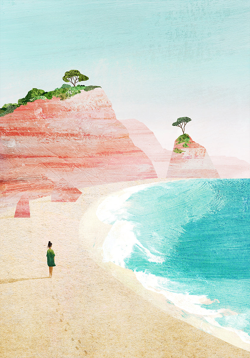 Beach Girl iv  Plakat