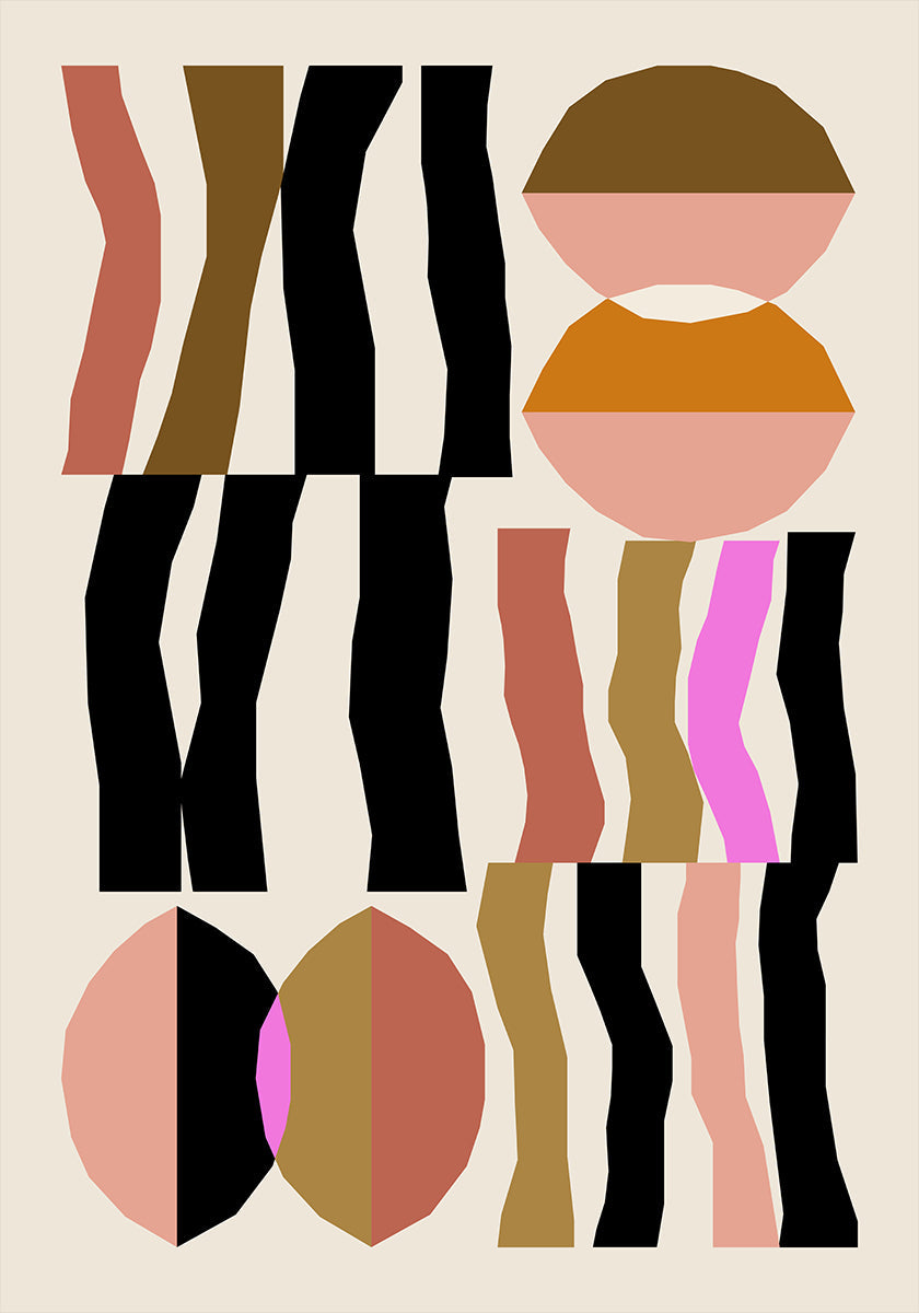 Abstract composition 26 Plakat