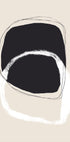Black And White Shapes With Fluid Lines - Posterbox