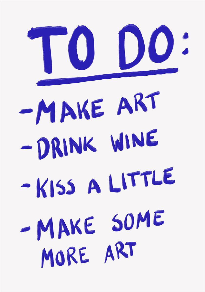 Creative To-Do List Plakat