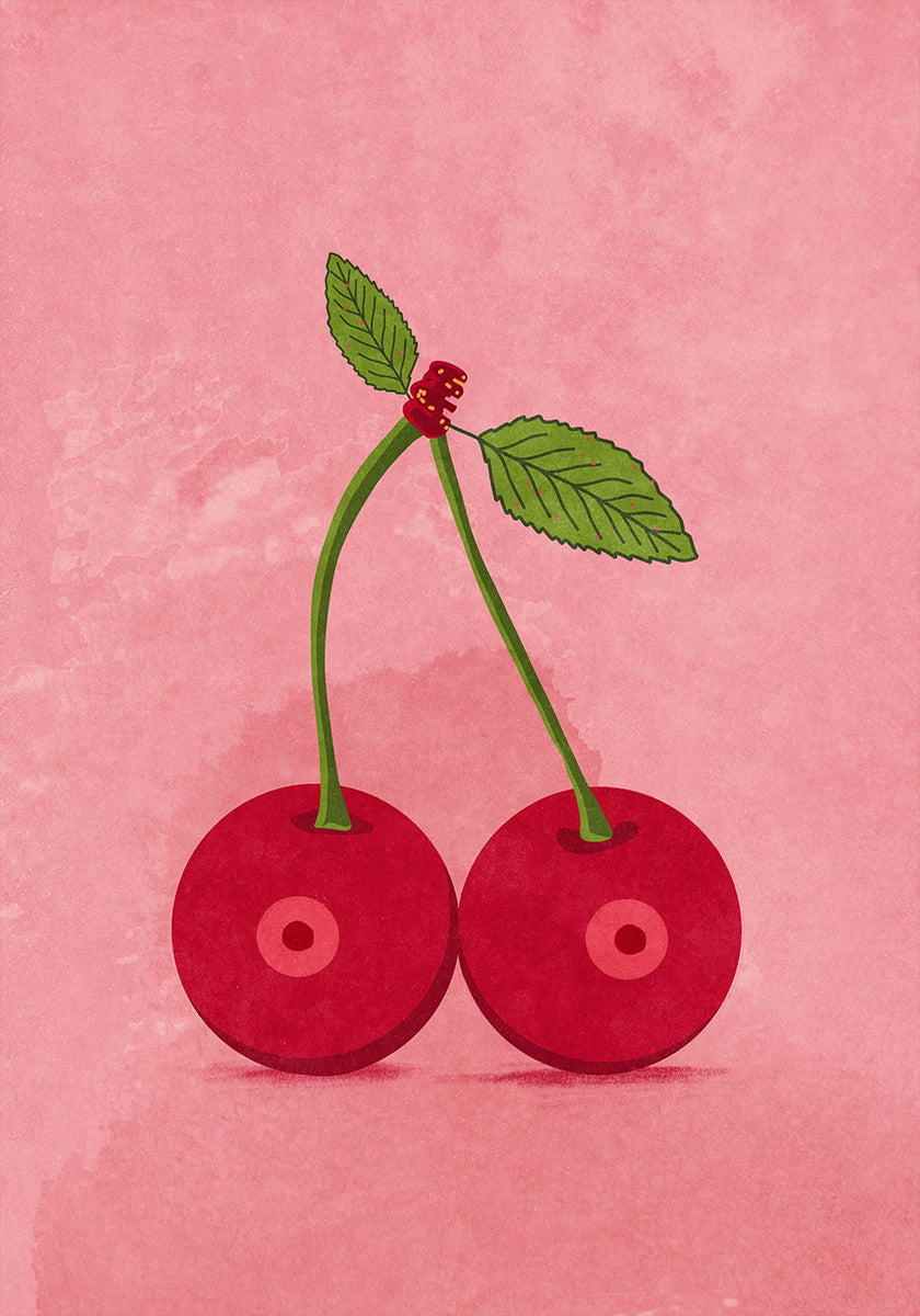 Cherry Boobs Plakat