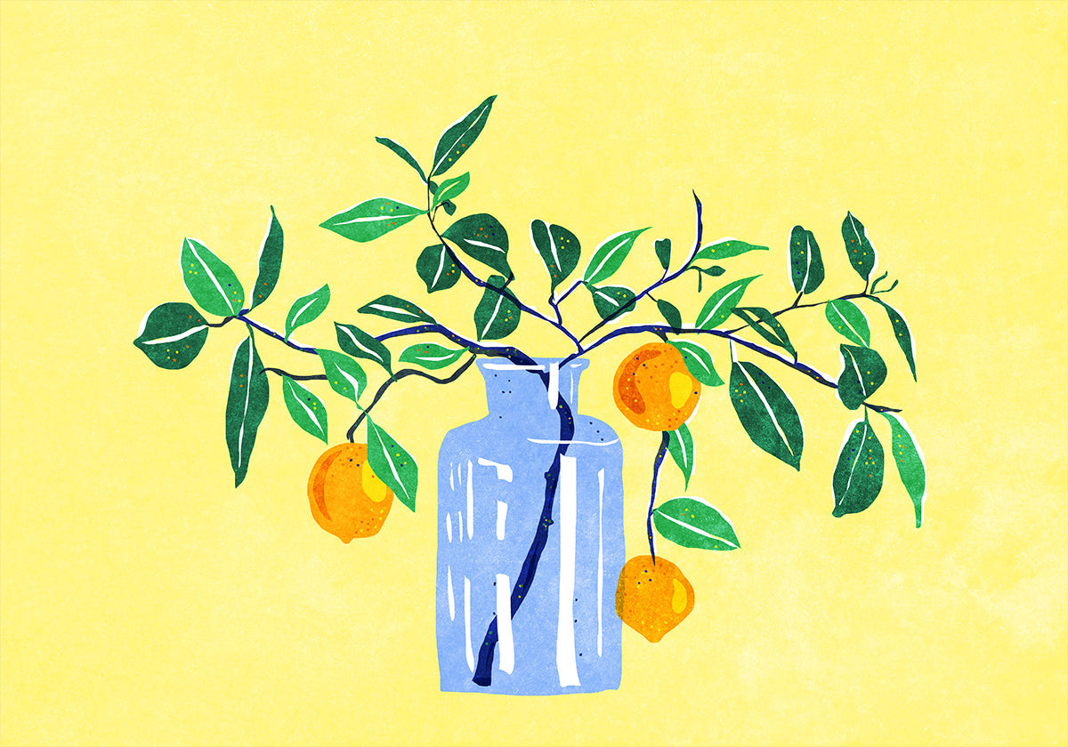 Orange Tree Poster