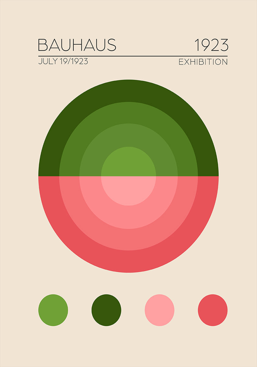 Geometric Harmony Plakat