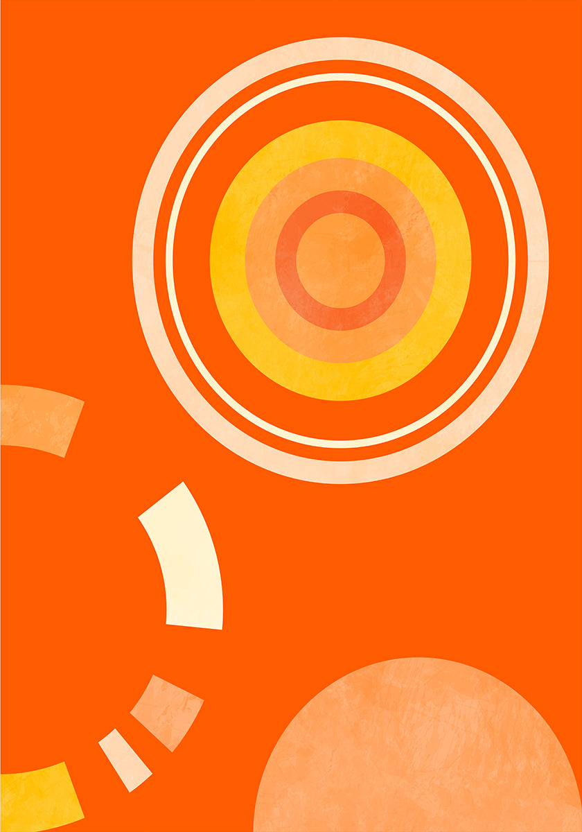 Spring Mid Rhapsody Orange 4 Plakat