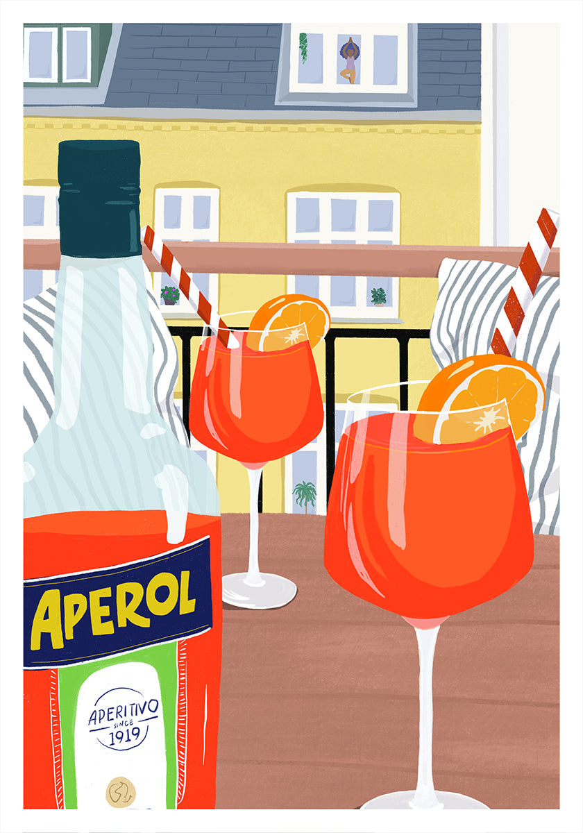 Balcony "Hygge" Plakat