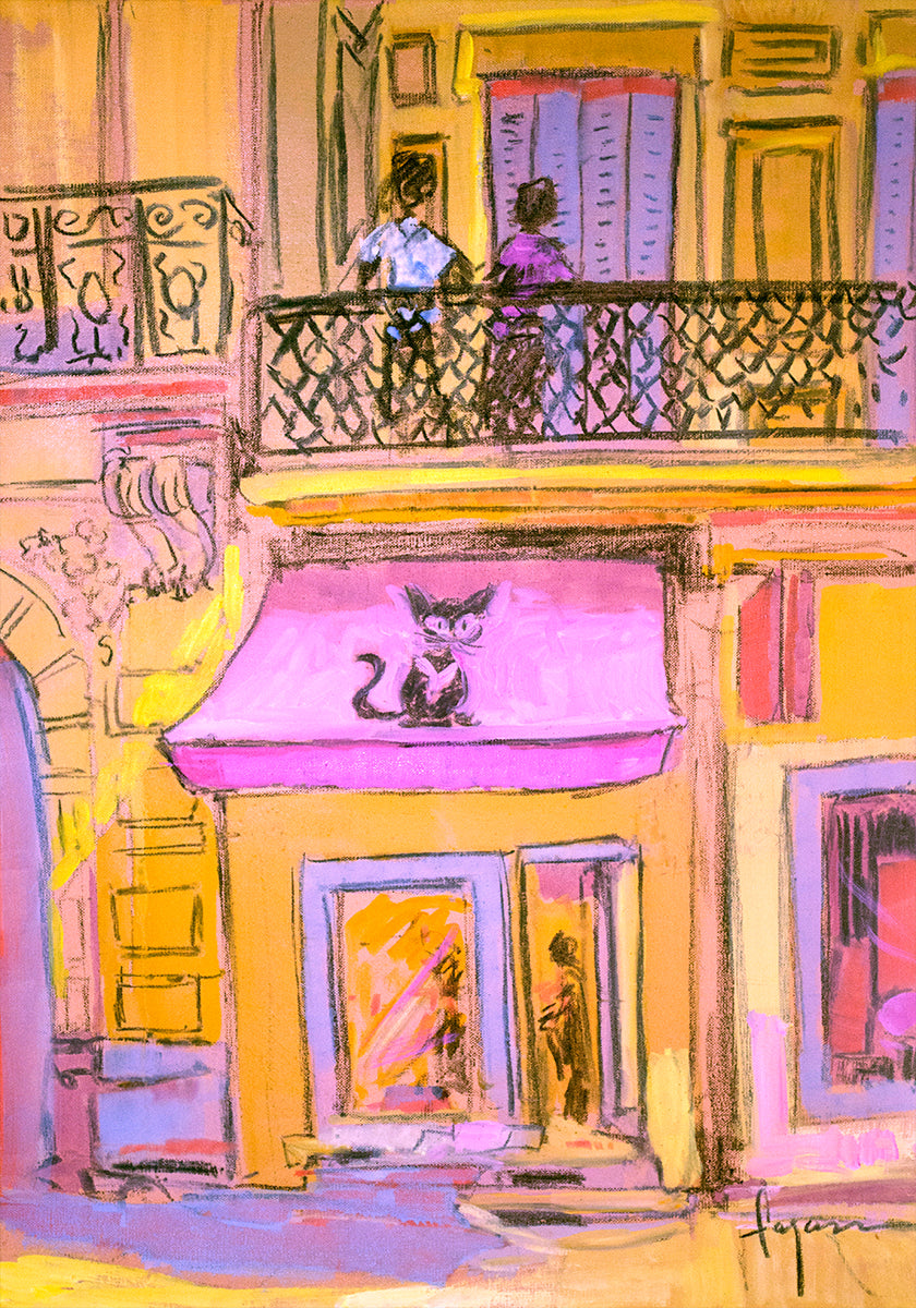 Balcony Stroll - Posterbox