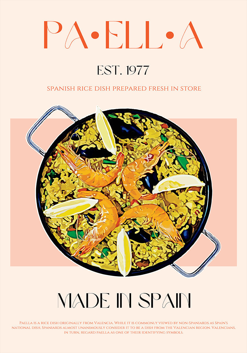 Paella Perfection Plakat