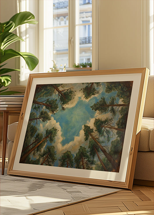 Forest Sky Perspective Poster - Posterbox