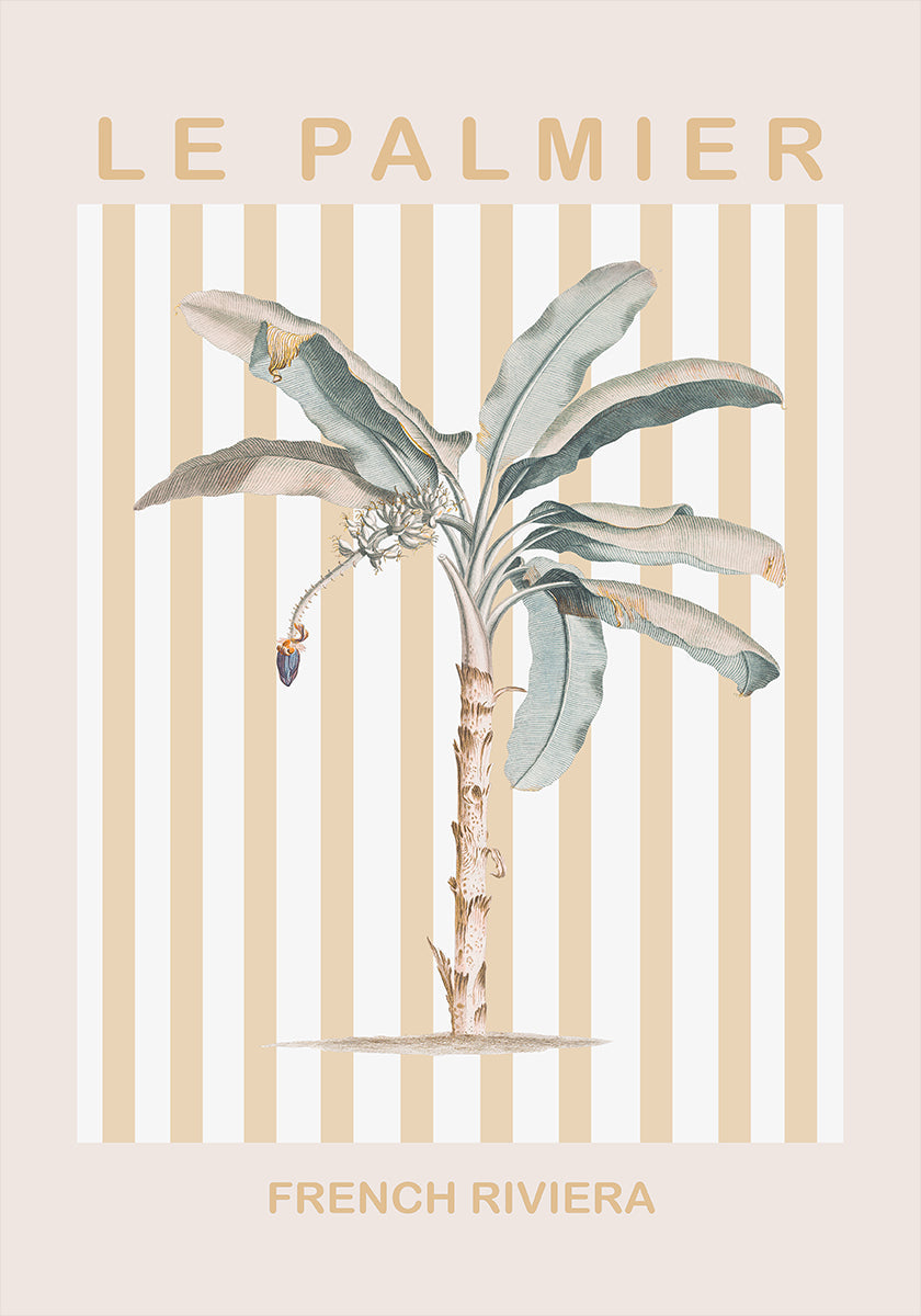 Riviera Plam Tree Plakat