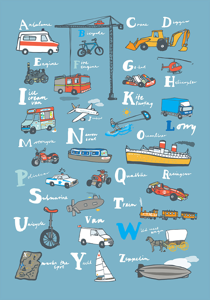 Abc Transport Plakat