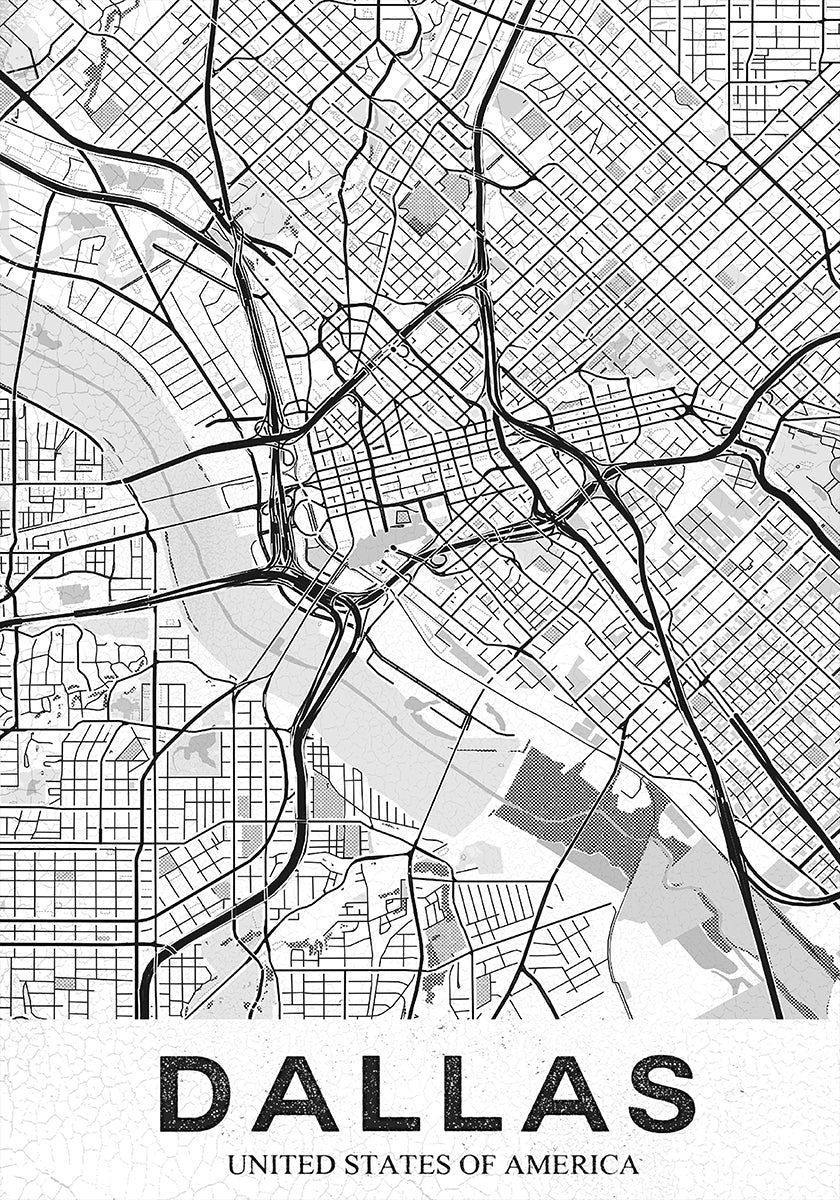 Dallas White Plakat