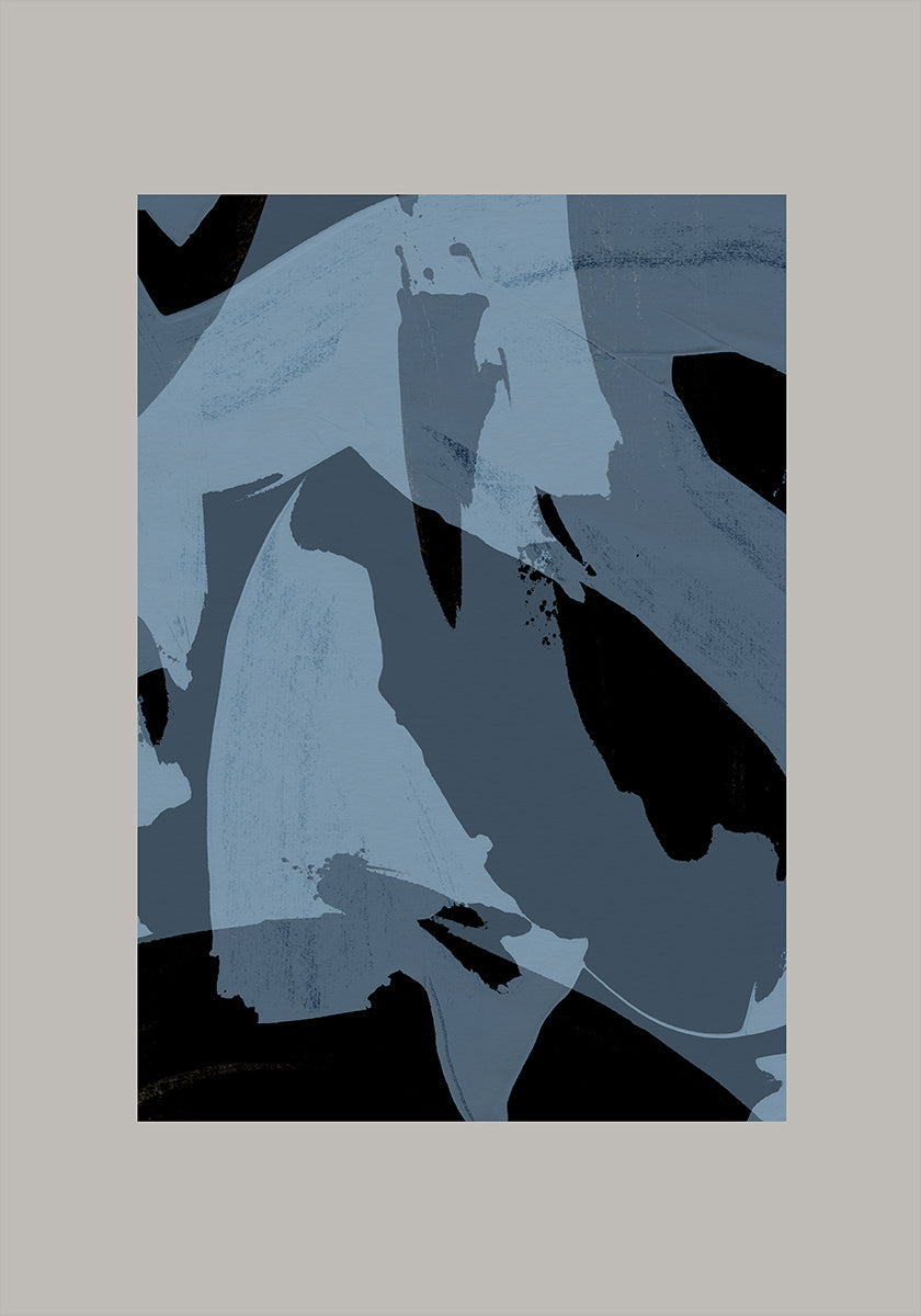 Abstract Brush Strokes 60Y