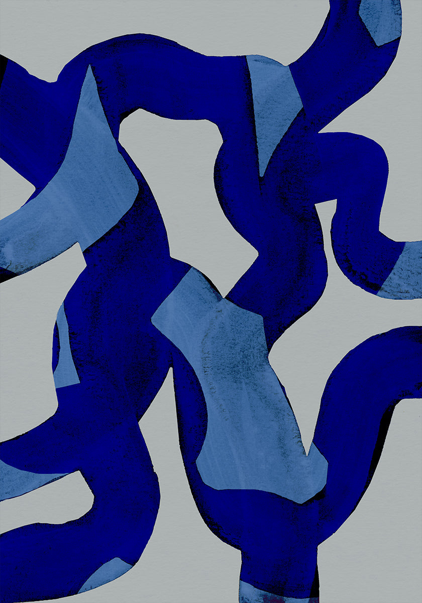 Abstract Brush Strokes 65X