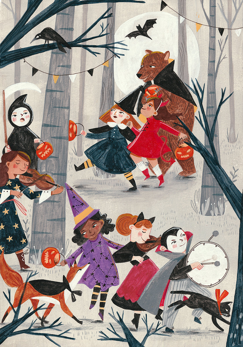 Halloween parade Plakat