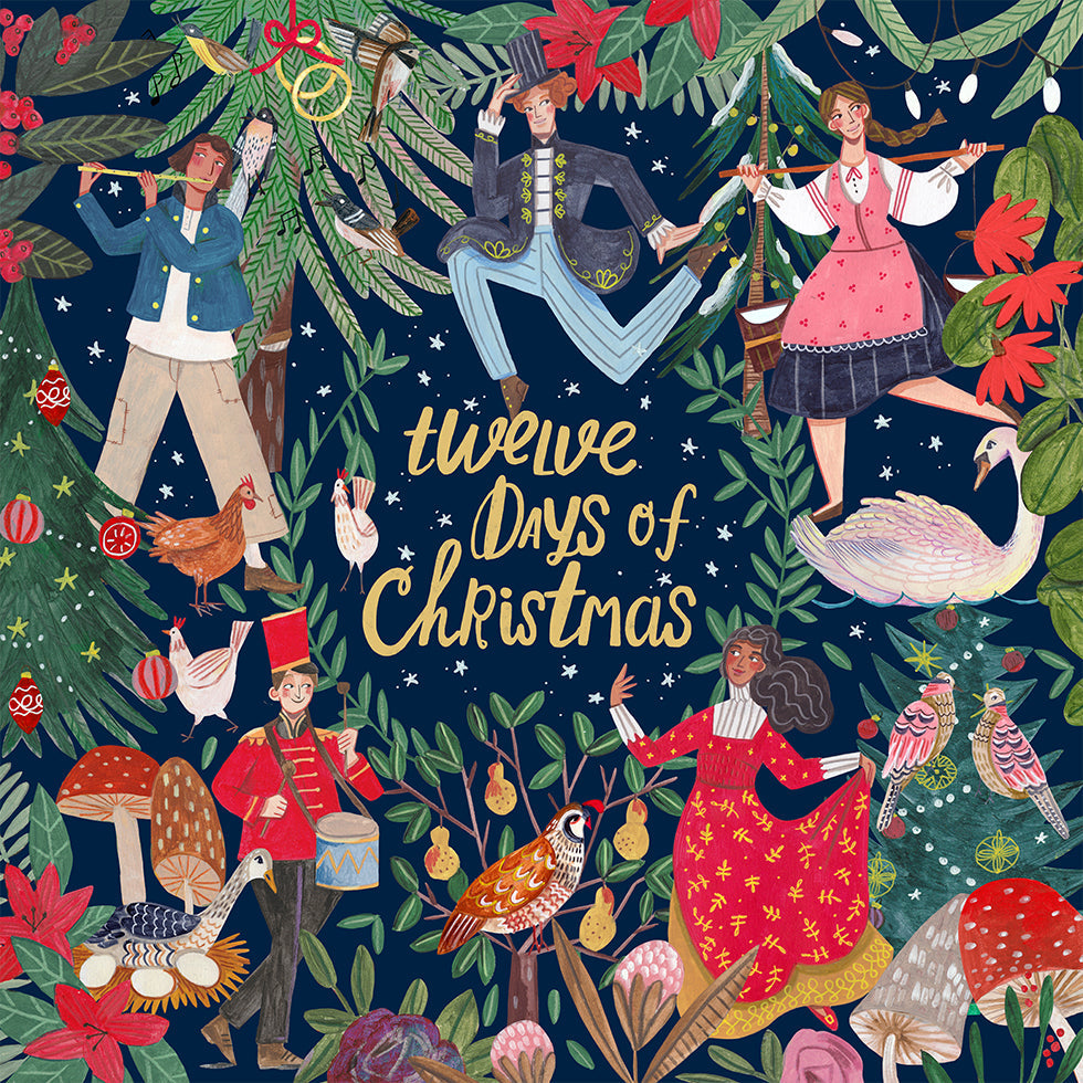 Twelve Days of Christmas Plakat