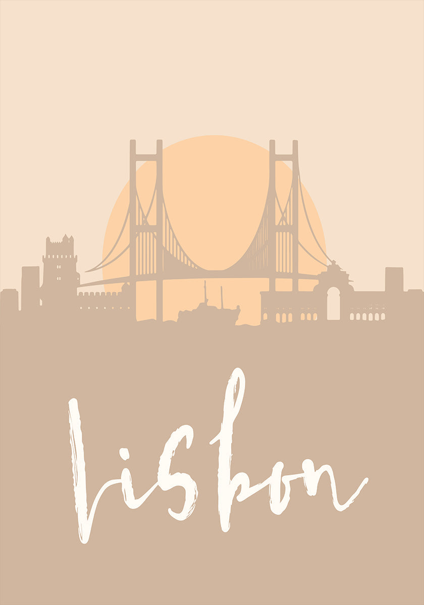 Skyline Earth Tone 2 39 Plakat