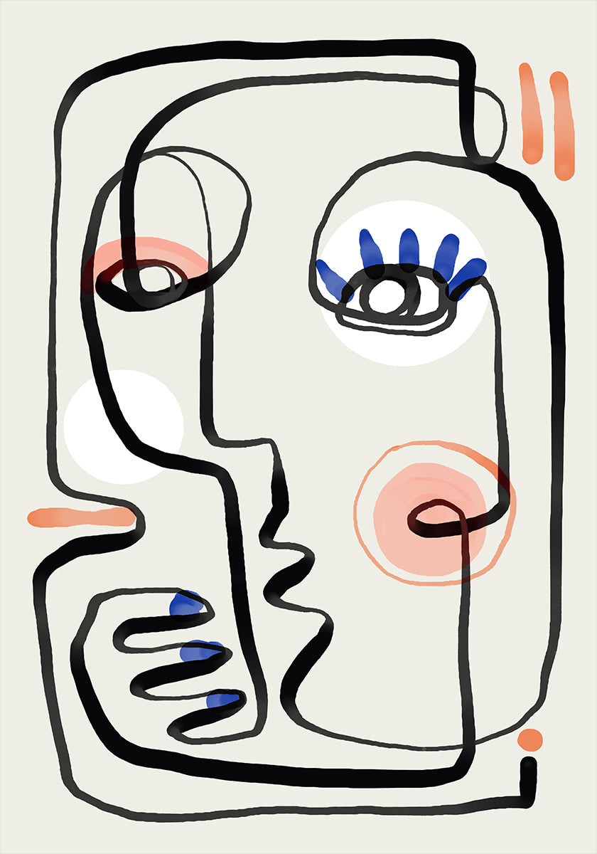 Woman With Nail Polish Plakat