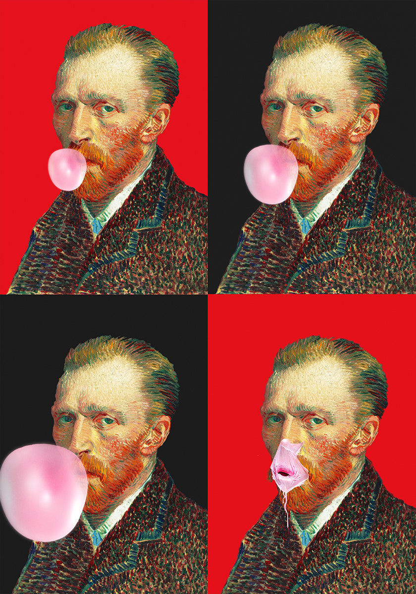 Vincent Gum Explosion Plakat