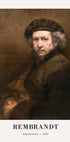 Self-Portrait 1659 by Rembrandt Plakat - Posterbox.no