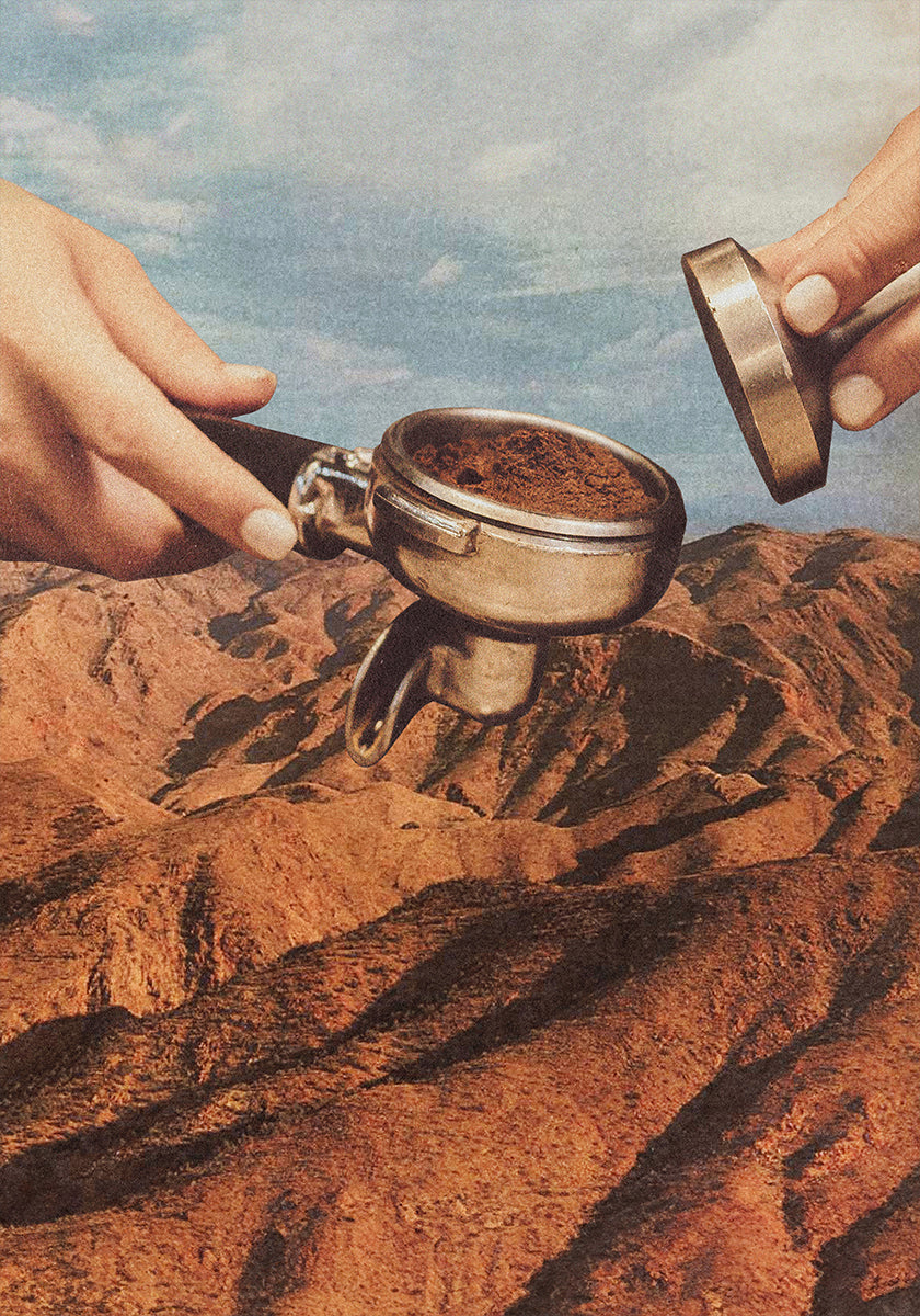 Barista Coffee County Plakat