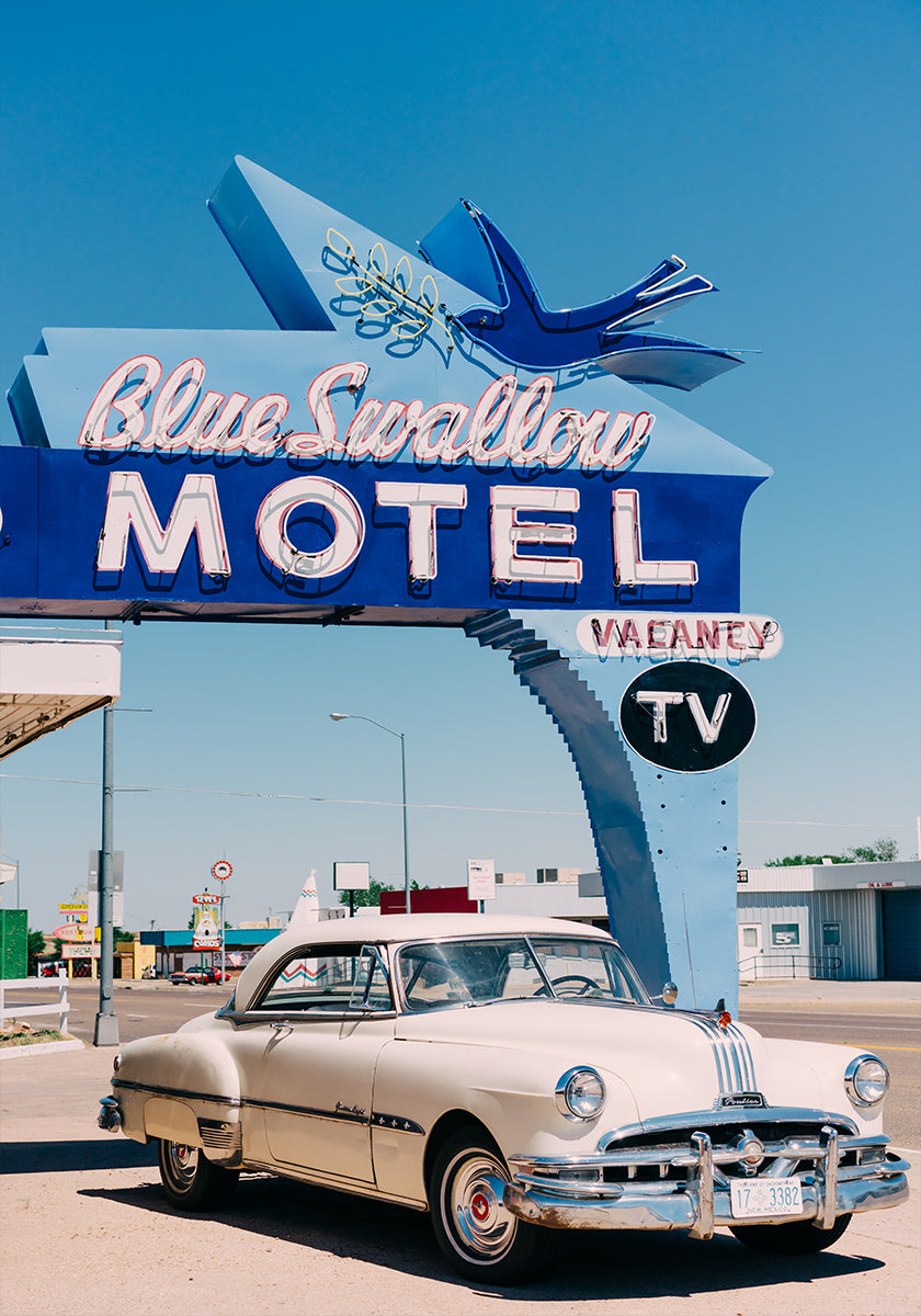 Blue Swallow Motel Plakat