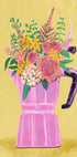 Espresso Maker with Flowers - Posterbox