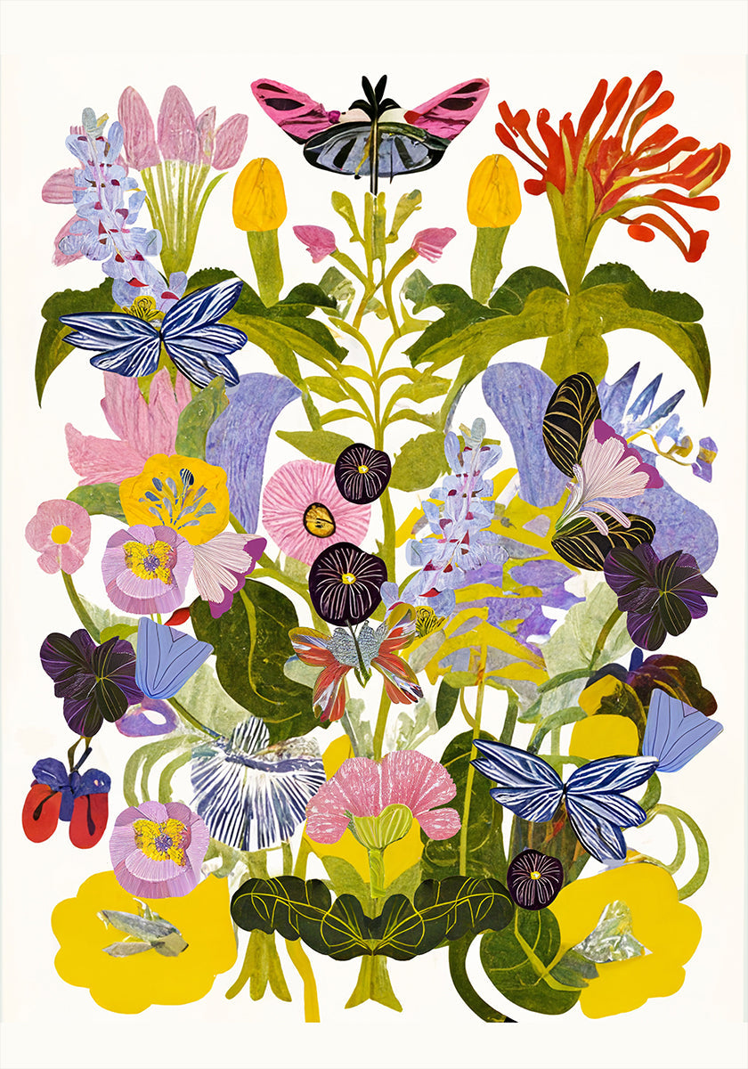 Abstract Autumn Floral