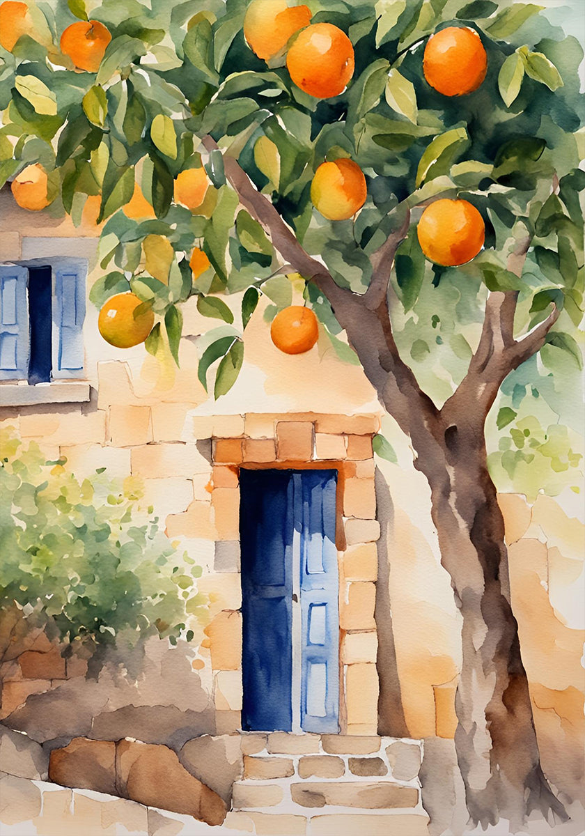 Orange Tree Plakat