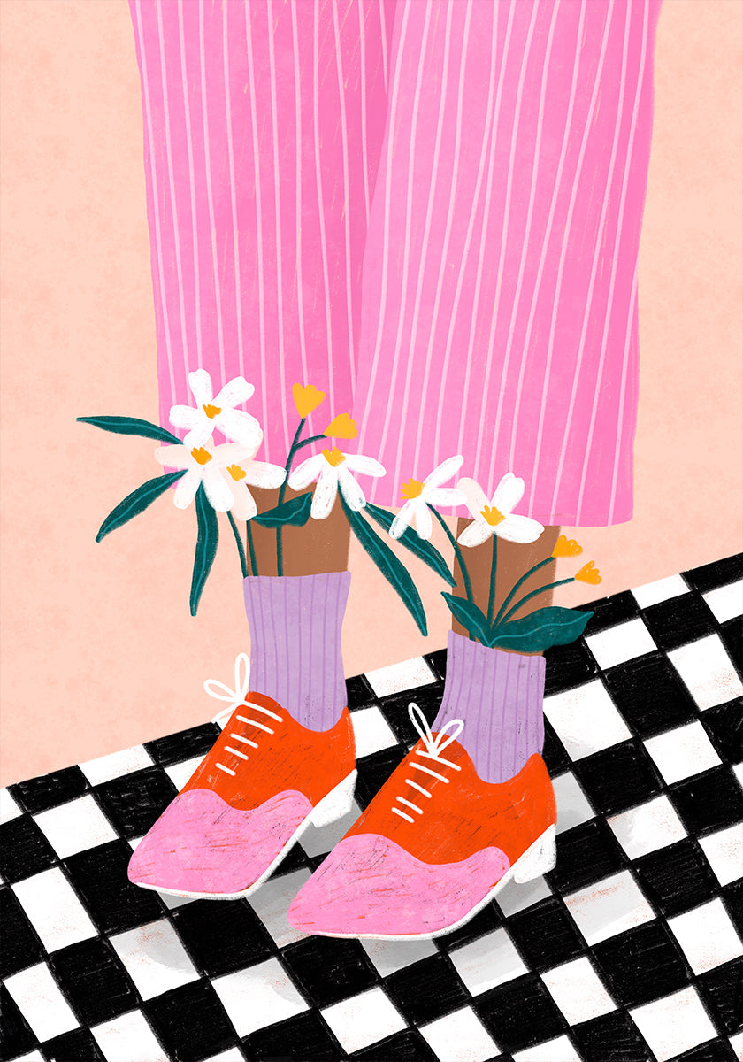 Floral Feet Fashion
