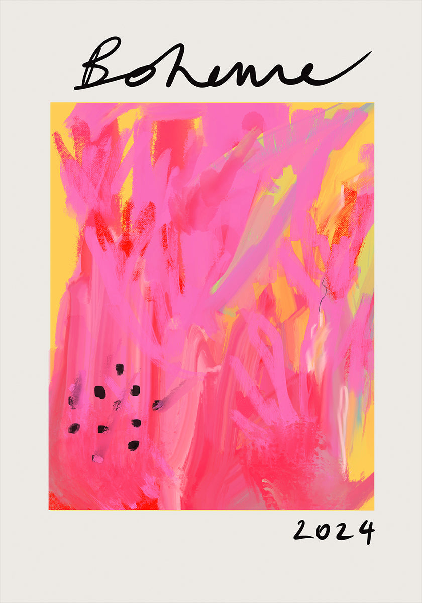 Bohemeyellow Ratioiso Plakat